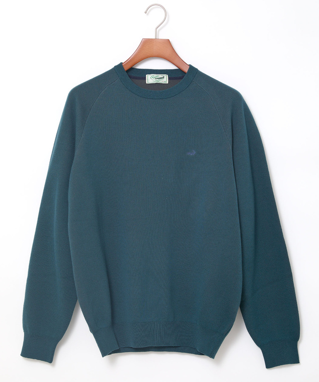 コットン クルーネック トレーナー【手洗いOK】