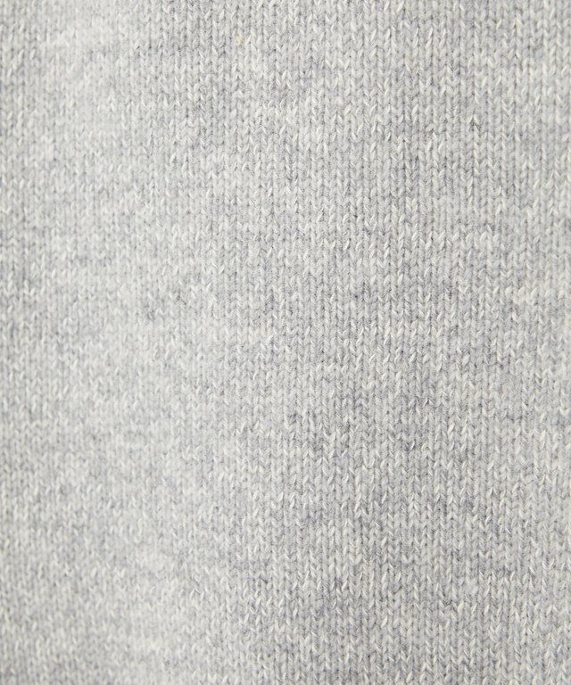 ハーフジップ 配色 ニット