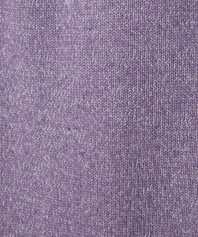 ハーフジップ 配色 ニット