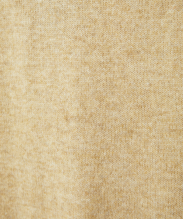 ウールブレンド ヘンリーネック ニット【手洗いOK】