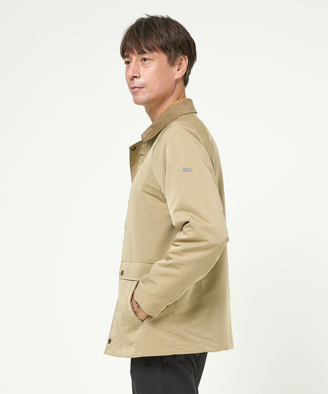 ステンカラー カバーオール ジャケット