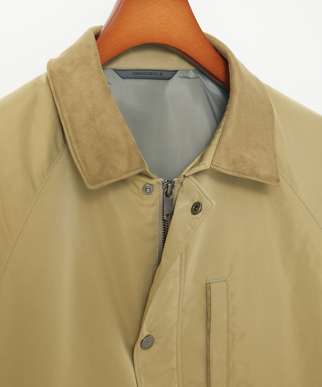 ステンカラー カバーオール ジャケット