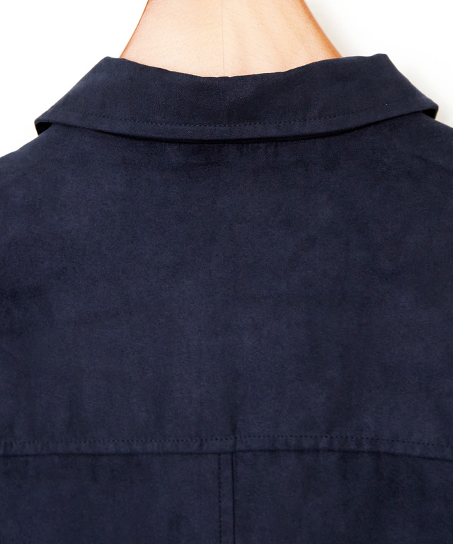 ステンカラー 微起毛 ブルゾン