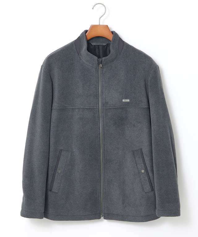 フリース スタンドカラー ジャケット