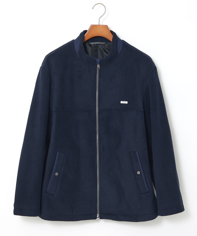 フリース スタンドカラー ジャケット