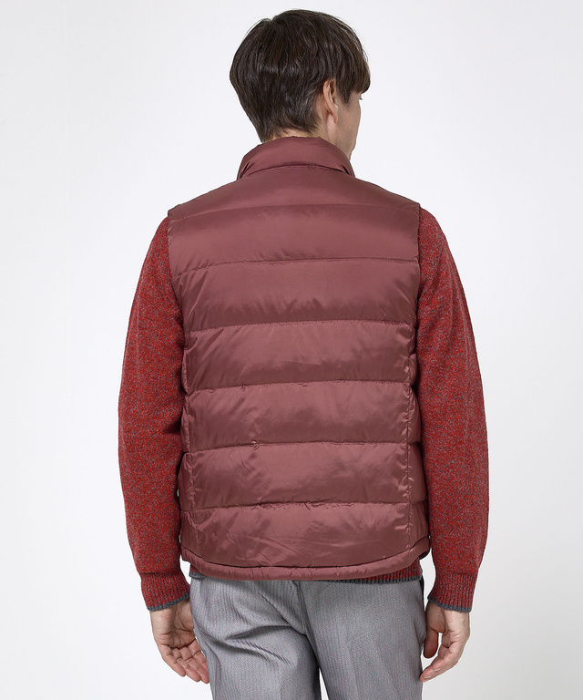 キルティング ダウン ベスト