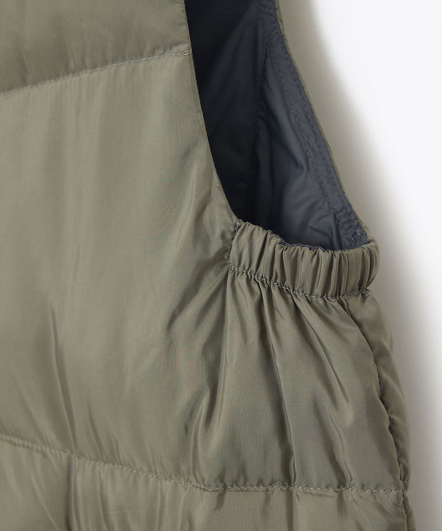 キルティング ダウン ベスト