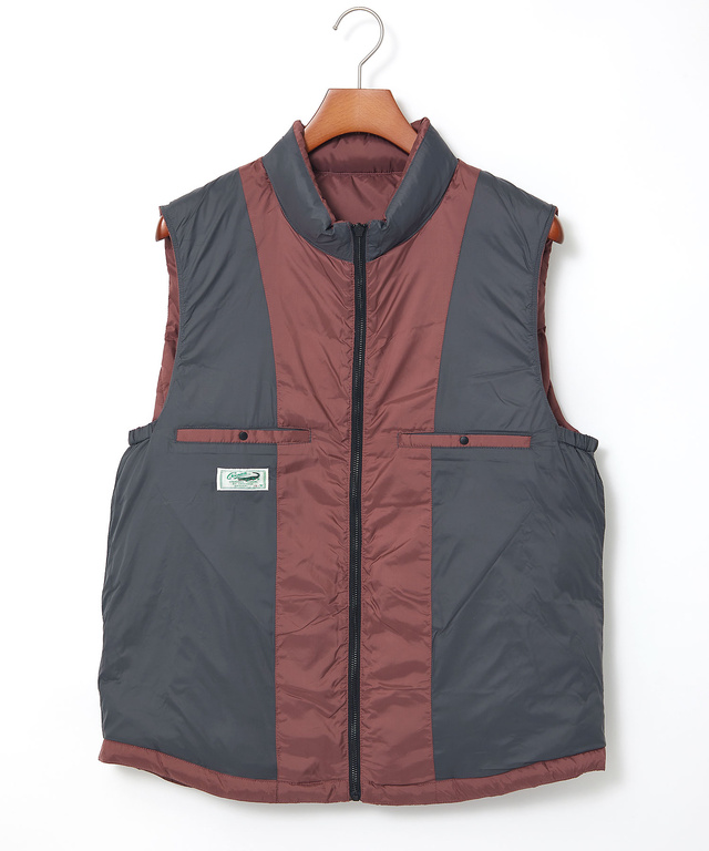 キルティング ダウン ベスト