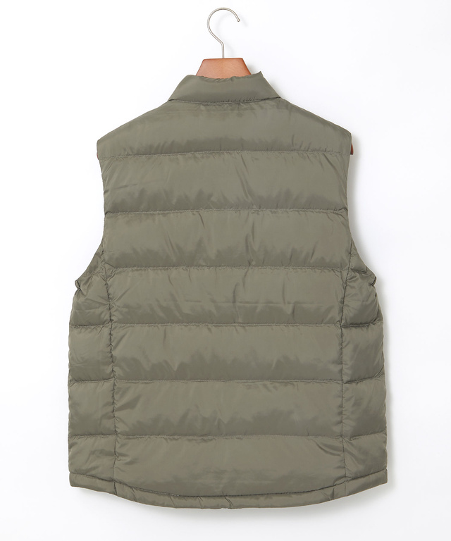 キルティング ダウン ベスト