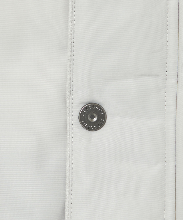 内キルト スタンドカラー ダウン ジャケット