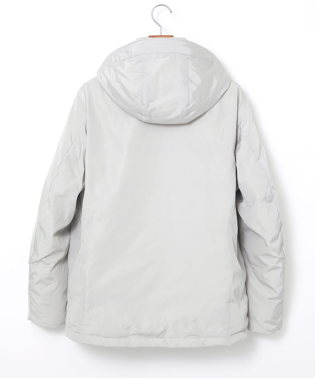 内キルト スタンドカラー ダウン ジャケット