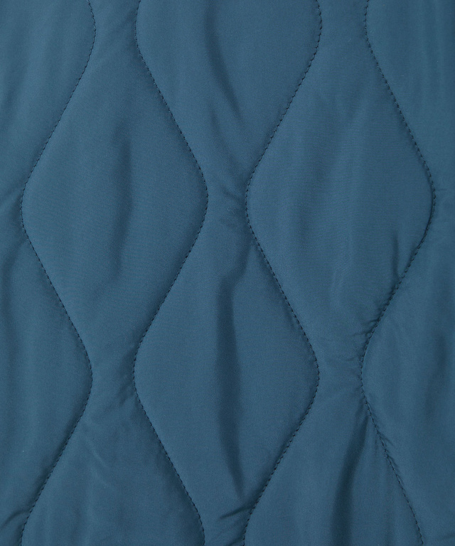 キルティング ステンカラー ジャケット