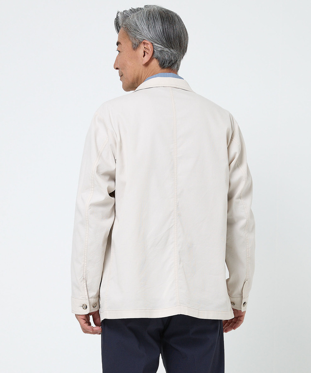 ピケ カバーオール ジャケット