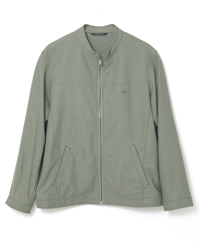 カラミ織り ストレッチ ブルゾン