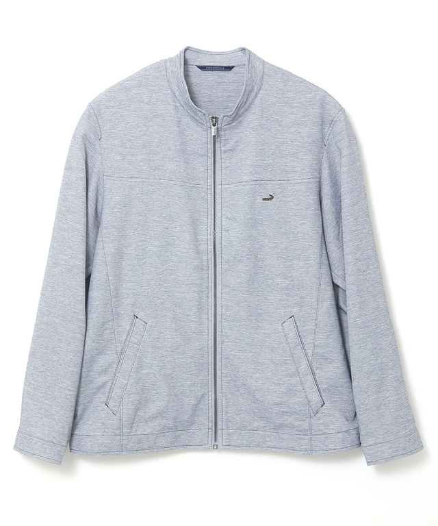 カラミ織り ストレッチ ブルゾン