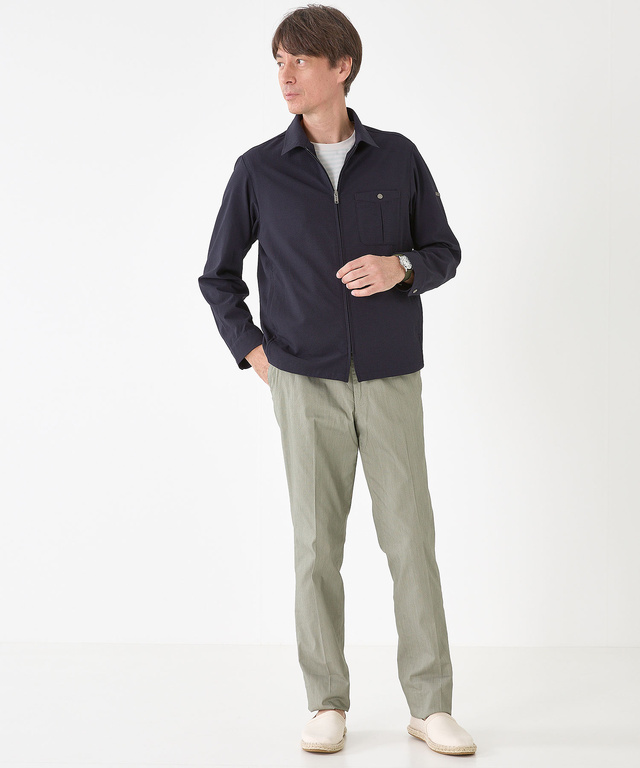 サッカー ジップ シャツブルゾン