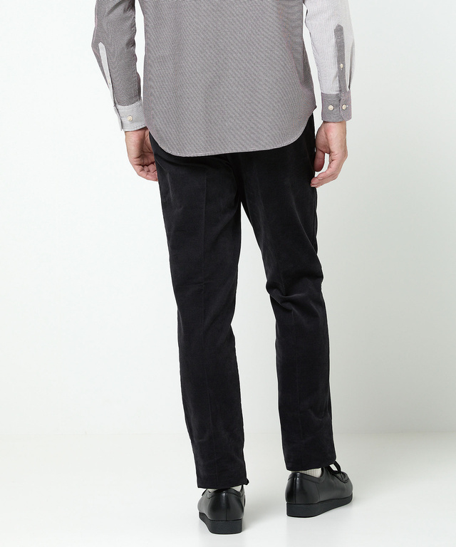 裏起毛 テーパード パンツ