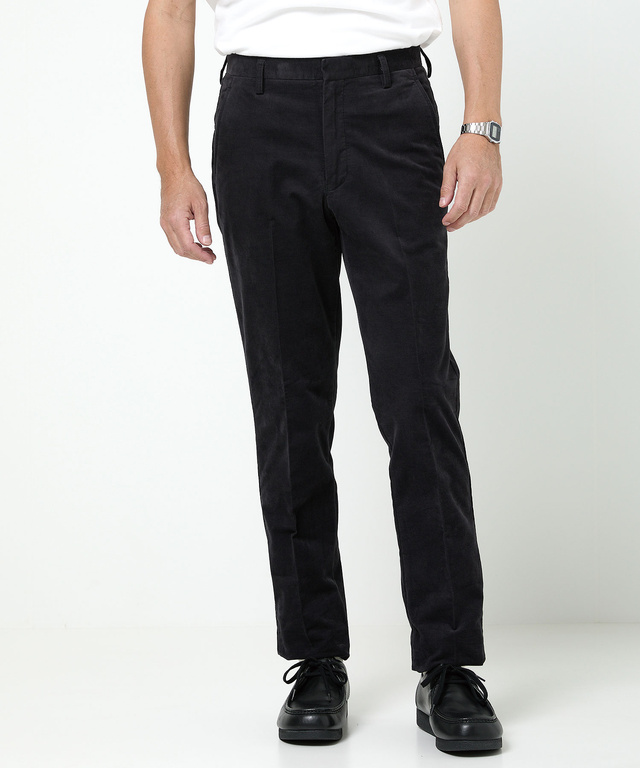 裏起毛 テーパード パンツ