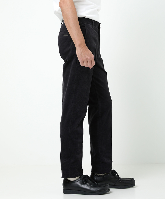 裏起毛 テーパード パンツ