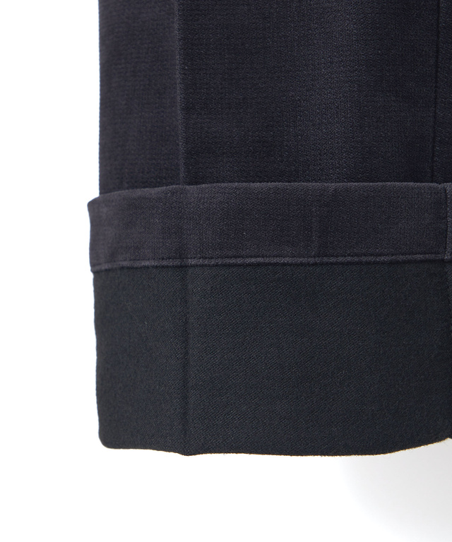 裏起毛 テーパード パンツ