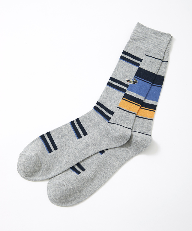 切替ボーダー  ソックス