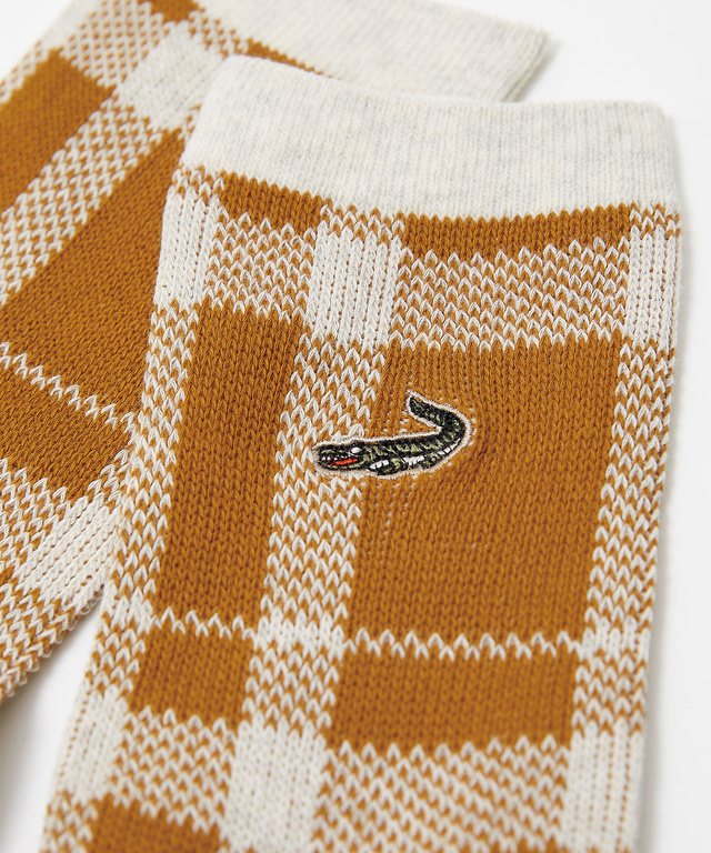 チェック柄 ソックス