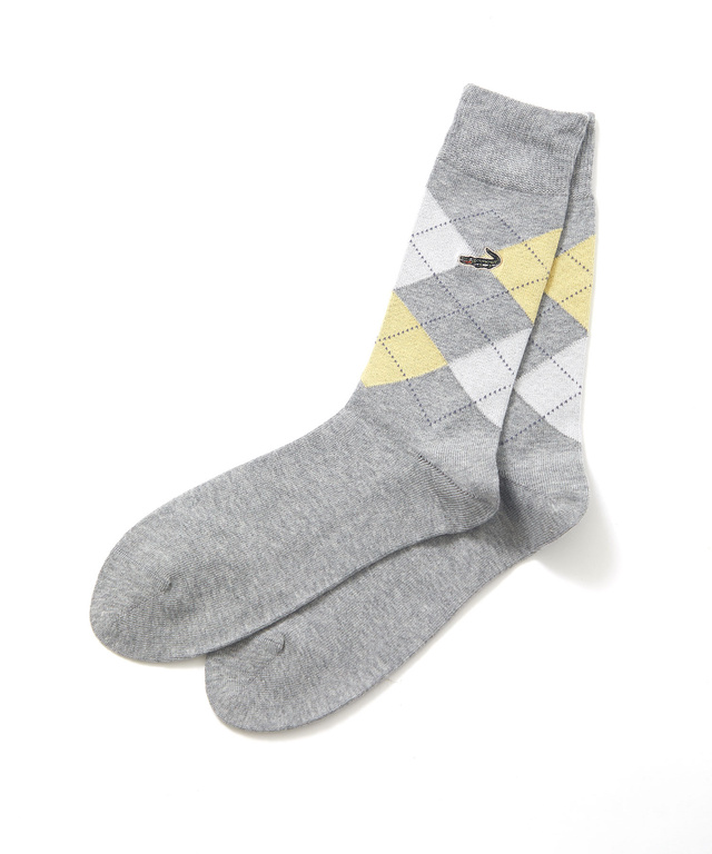 アーガイル柄 ソックス