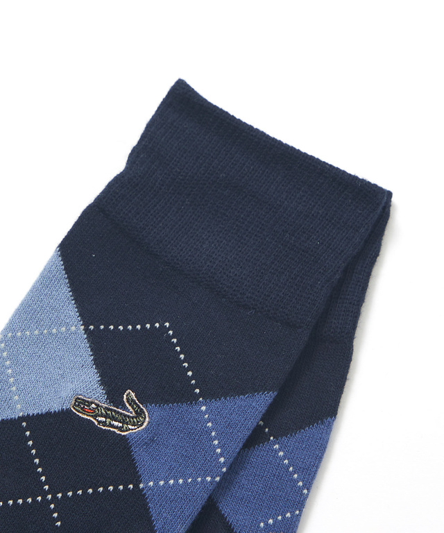 アーガイル柄 ソックス