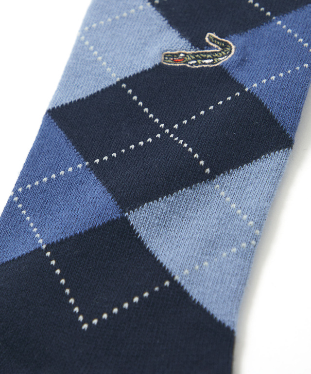 アーガイル柄 ソックス