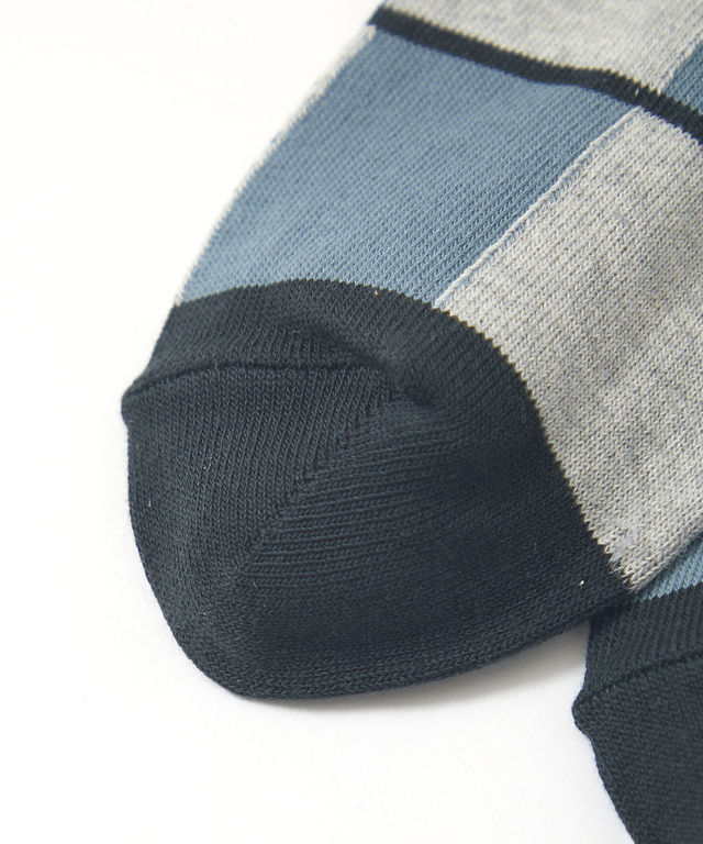 カラーブロック ショート丈 ソックス