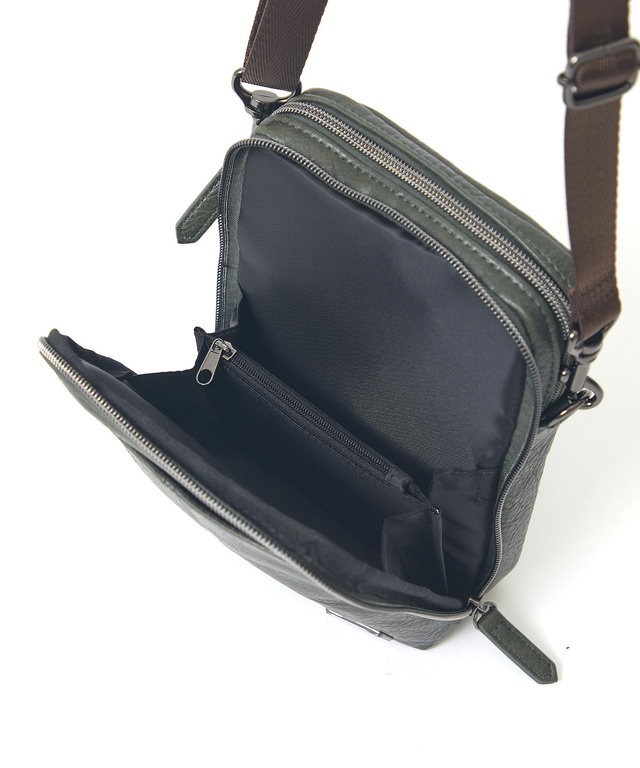 合成皮革 ミニショルダー バッグ