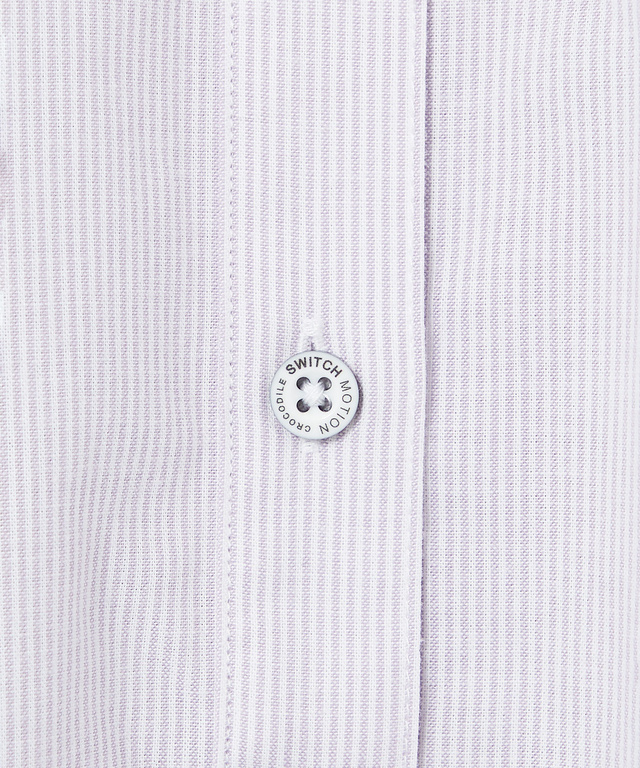 ストライプ柄 微起毛 ブラウス