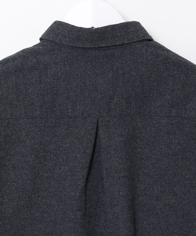 フランネル コットン ブラウス