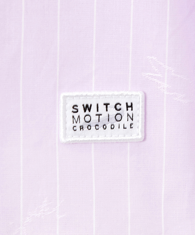 ワニ ドビー ジャカード ブラウス