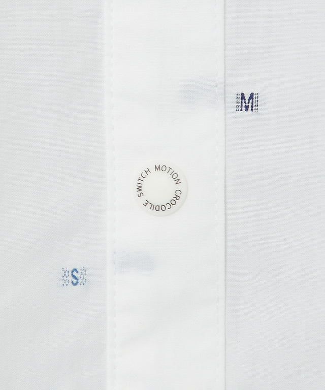 ロゴ ジャカードドビー ブラウス