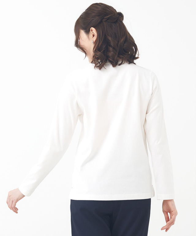 クルーネック ポケット カットソー【ウガンダオーガニックコットン】