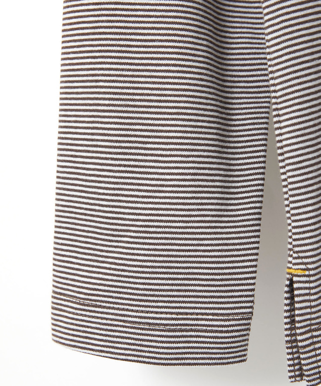 クルーネック ポケット カットソー【ウガンダオーガニックコットン】