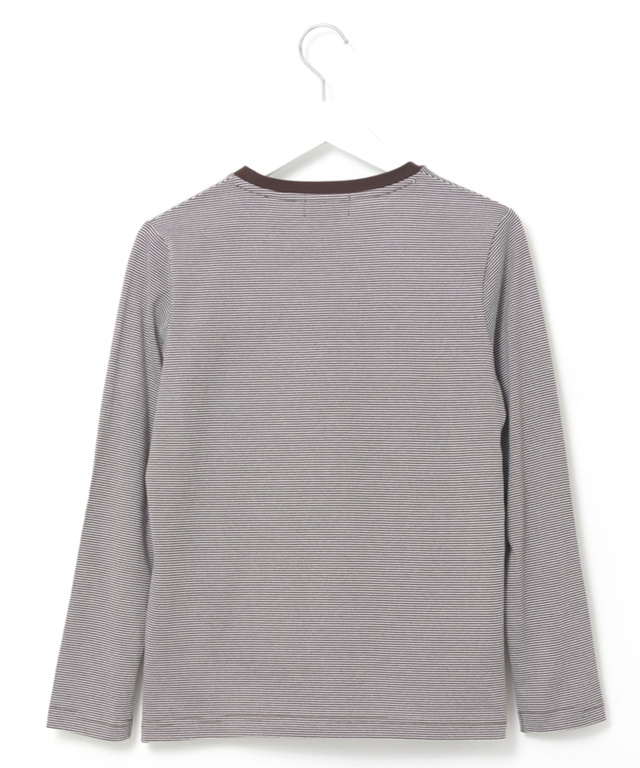 クルーネック ポケット カットソー【ウガンダオーガニックコットン】