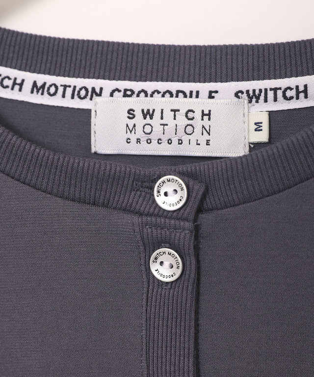 ヘンリーネック 七分袖 Tシャツ