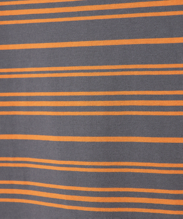 パネルボーダー サイドスリット カットソー