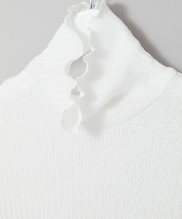 メロー ハイネック カットソー