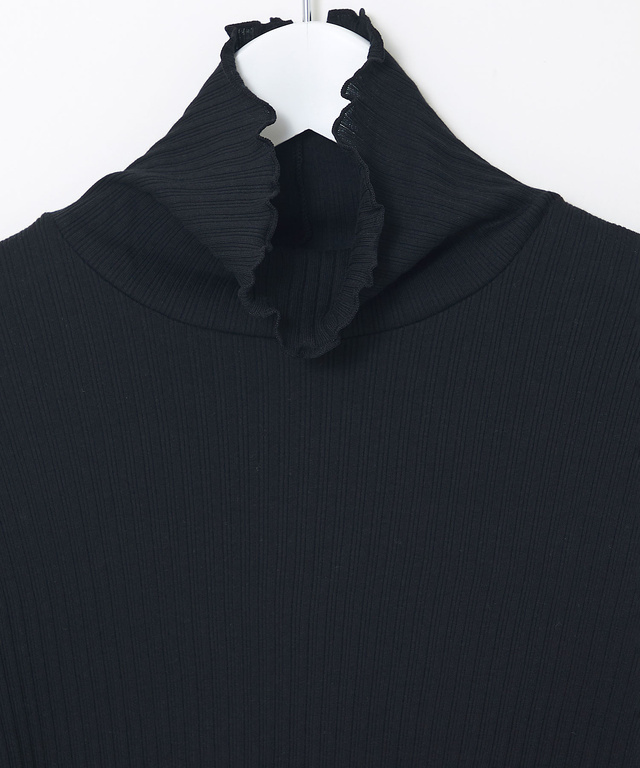 メロー ハイネック カットソー