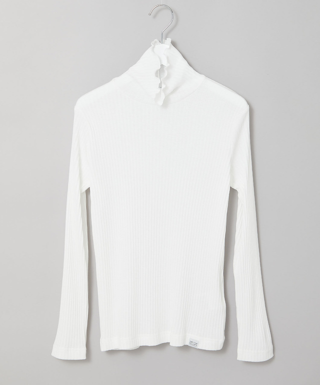 メロー ハイネック カットソー