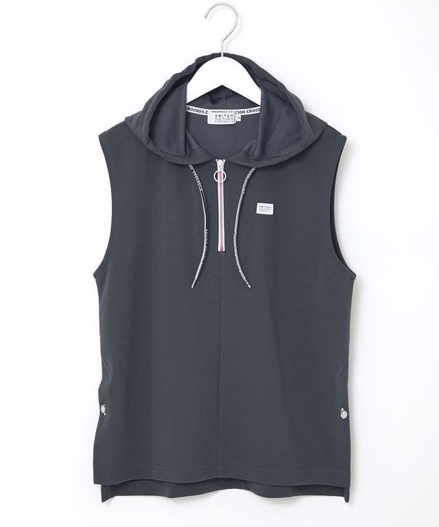 フード カットソー ベスト