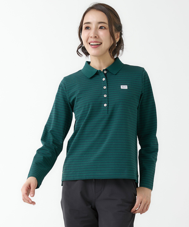 ピケ 配色デザイン ポロシャツ