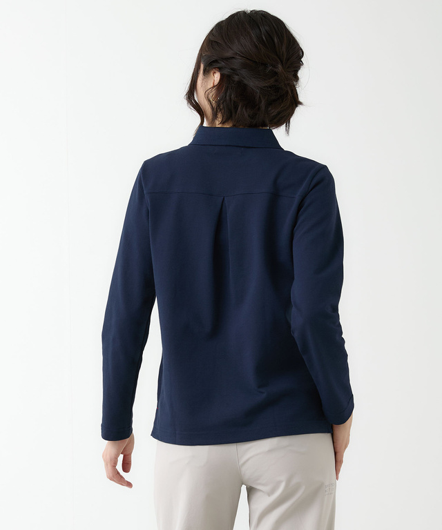 ピケ 配色デザイン ポロシャツ