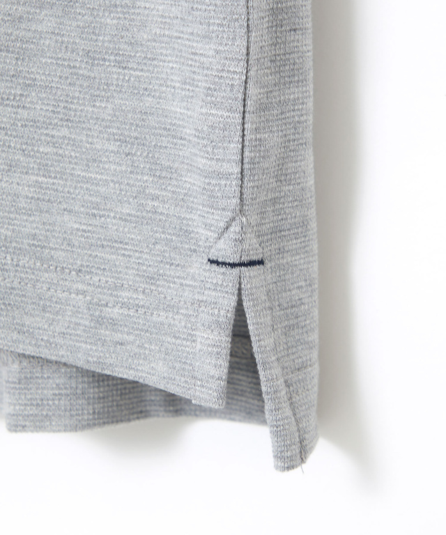 ピケ 配色デザイン ポロシャツ