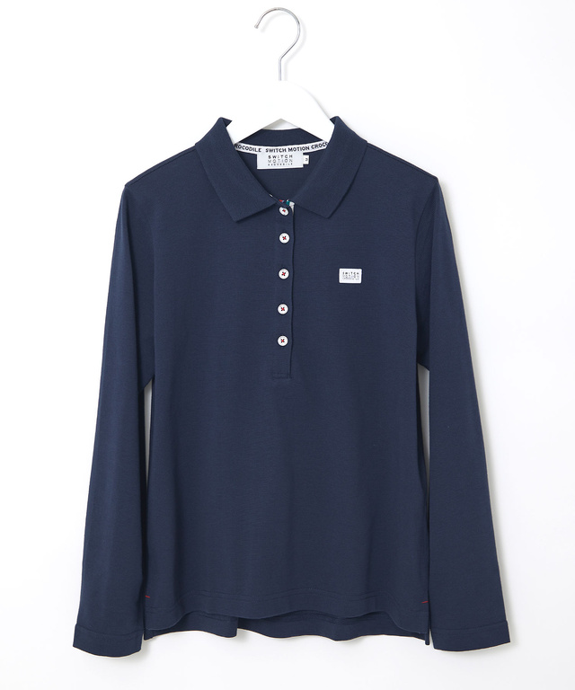 ピケ 配色デザイン ポロシャツ