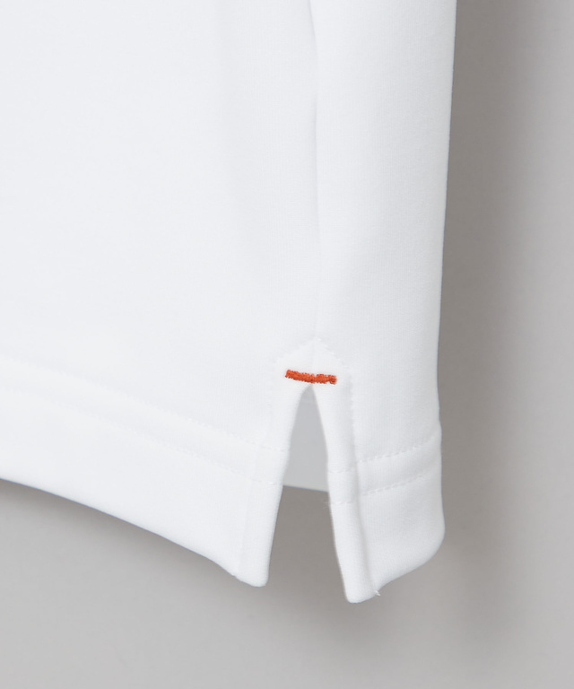 裏起毛 アーガイル ハイネックカットソー