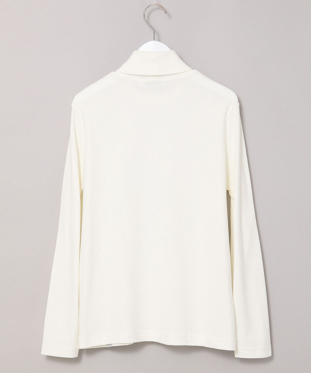 リブ タートルネック カットソー